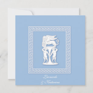 Faux Jasperware Invitation
