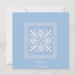 Faux Jasperware Invitation