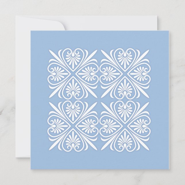 Faux Jasperware Invitation (Front)