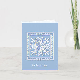 Faux Jasperware Invitation