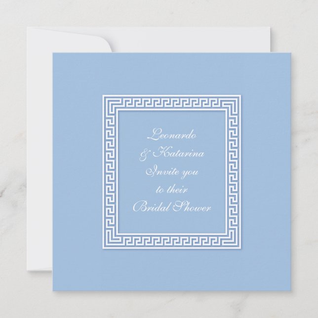 Faux Jasperware Invitation (Front)