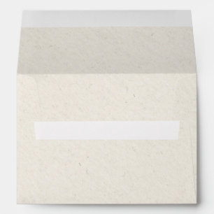Faux Kraft Ecru Felt Envelope