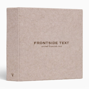 Faux Leather Texture Binder