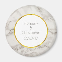 Faux Marble Alabaster Taupe Tan Modern Wedding