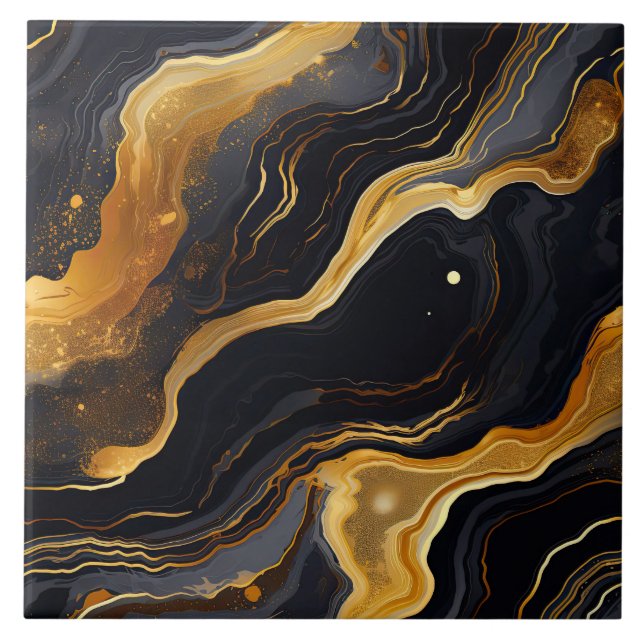 Faux marble tiled pattern  tile (Front)