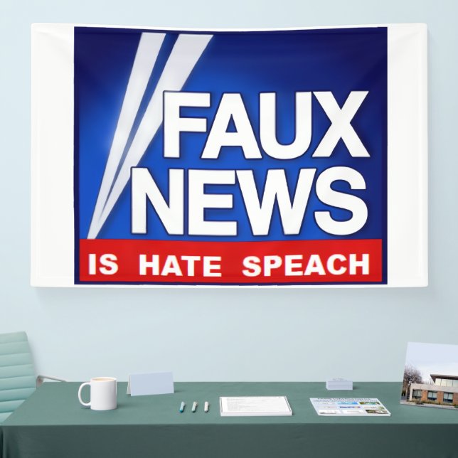 Faux News Banner (Tradeshow)