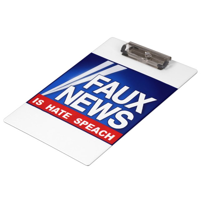 Faux News Clipboard (Angled)