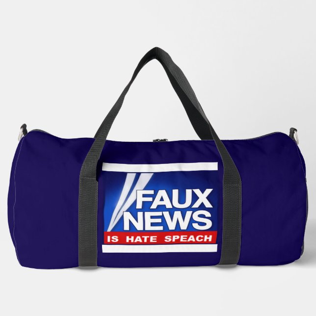 Faux News Duffle Bag (Front)