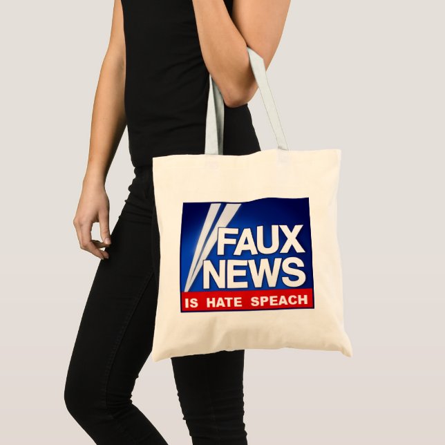 Faux News Tote Bag (Front (Product))