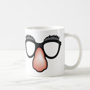 Faux Nez Et Lunettes Mug Drôle