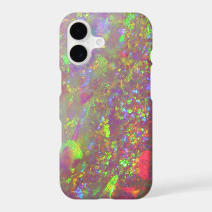 Faux opal gem gemstone bling bokeh hipster hologra