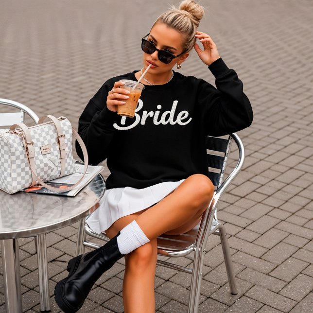 Faux Pearl BRIDE Sweatshirt (Creator Uploaded)