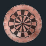 Faux pink Glitter and foil Dartboard<br><div class="desc">Faux pink glitter and foil background unique girly dartboard.</div>