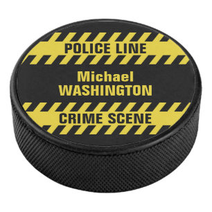 Faux Police Line texte personnalisé chandail de ho