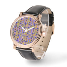 Faux Purple Jewel Inlay Pattern