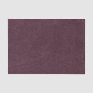 Faux Purple Leather Texture Tissue Paper