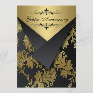 FAUX Rabats Invitation Jubilé d'Or   Lustre