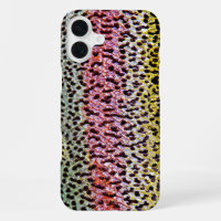 Faux Rainbow Trout Scale Texture Look Pattern