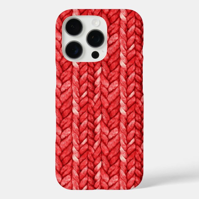 Faux Red Sweater  Case-Mate iPhone Case (Back)