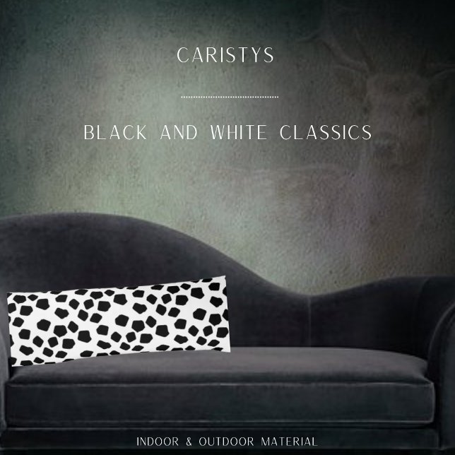 Faux Rocks Black and White  Body Pillow (Creator Uploaded)