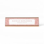 Faux Rose Gold Glitter Lux Personalized Name Plate