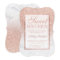 Faux rose gold glitter ombre marble chic Sweet 16