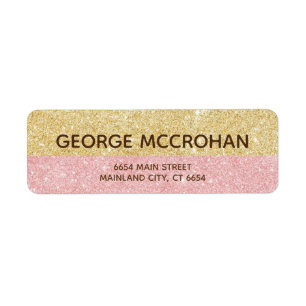Faux rose gold pailleté rose papier d'aluminium Ad