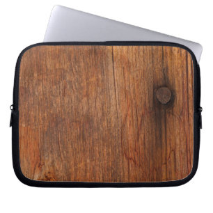 Faux Rustic Barn Wood Electronics Bag