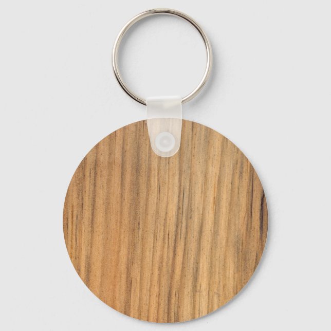 Faux Rustic Finished Barn Wood Keychain (Front)