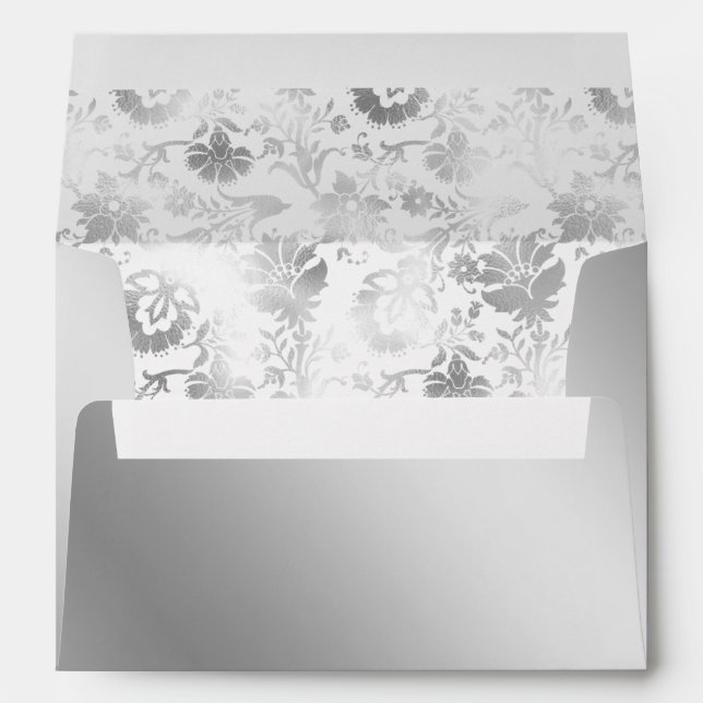 Faux Silver Envelope (Back (Bottom))