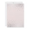 Faux Silver Foil Confetti Blush Pink Wedding