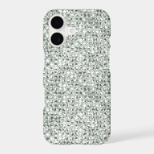 Faux Silver Glitter