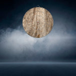 Faux Soft Old Wood Dartboard<br><div class="desc">Brown, grey and/or black tree bark photos or wood cut board photos (not real wood or tree bark).</div>
