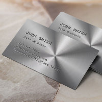 Faux Stainless Steel Auto Repair machinist