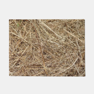 Faux Straw Doormat