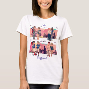 Faux T-shirt d'ami