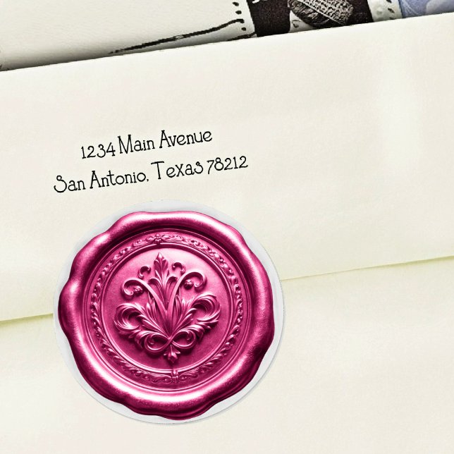 Faux Wax Envelope Seal Style 4 Red 9 (Creator Uploaded)