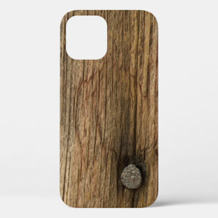Faux Weathered Barn Wood iPhone 12 Case