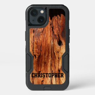 Faux Weathered Wood, Name, Minimalist