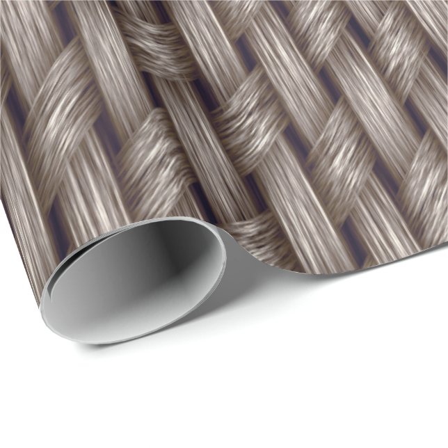 Faux Weave 4 Wrapping Paper (Roll Corner)