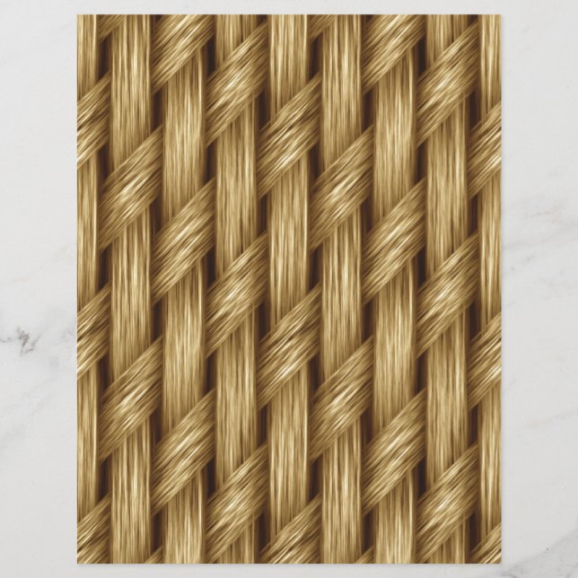 Faux Weave Craft Paper (Front)