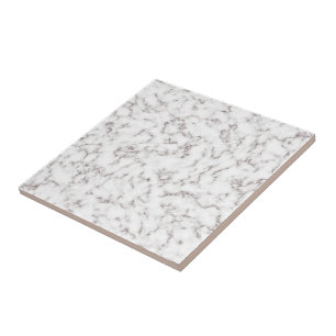 Faux White Pattern Marble Stone Ceramic Tile