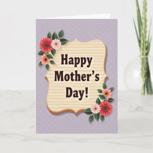 Faux Wood Celebration Card