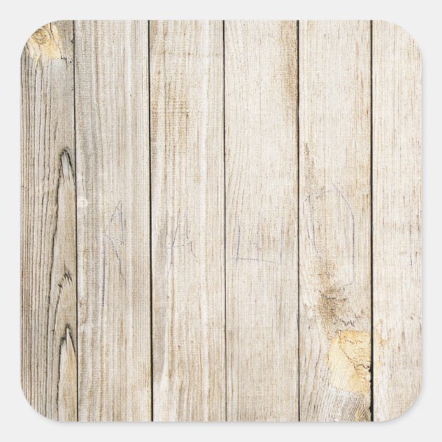 Faux Wood Grain Stickers (Front)