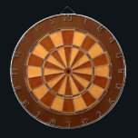 Faux Wood Inlaid Dartboard<br><div class="desc">Dart board in cool colours instead of the usual red and black (or a photo where you can't see the targets).
 This is great for the game room or man cave
 Colours range from crazy to subdued so you are sure to find the right fit.</div>