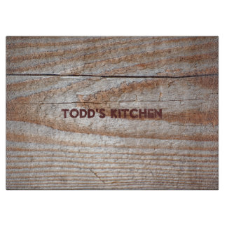 Faux Wooden Plank Cutting Board