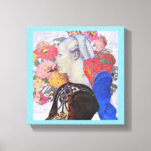 Faux Wrapped Canvas Print
