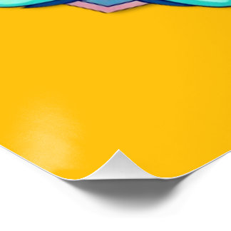 Faux Wrapped Canvas Print