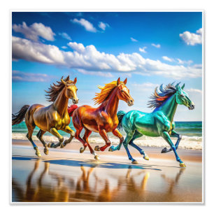 Faux Wrapped Canvas Print