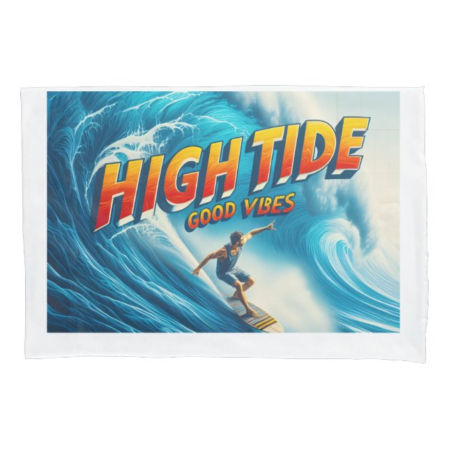 Faux Wrapped Canvas Print Pillowcase (Front)